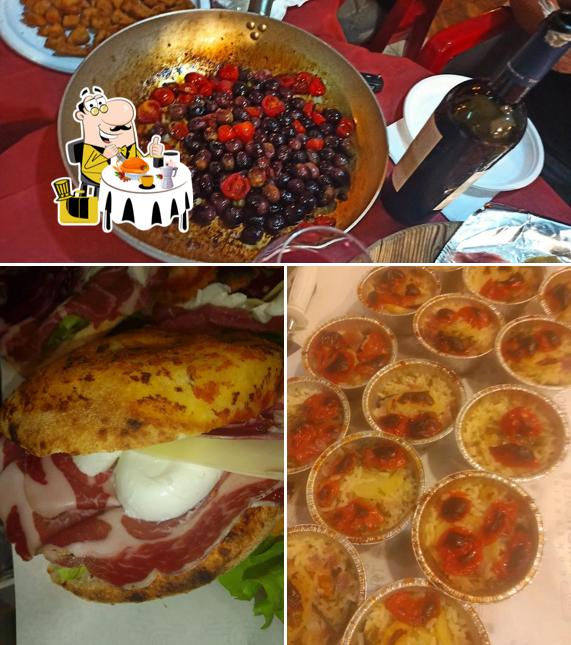 Platti al Pizzeria Degli Amici