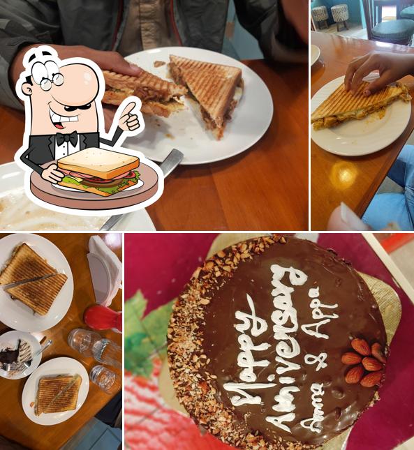 Grilled cheese sandwich at The Daily Kota