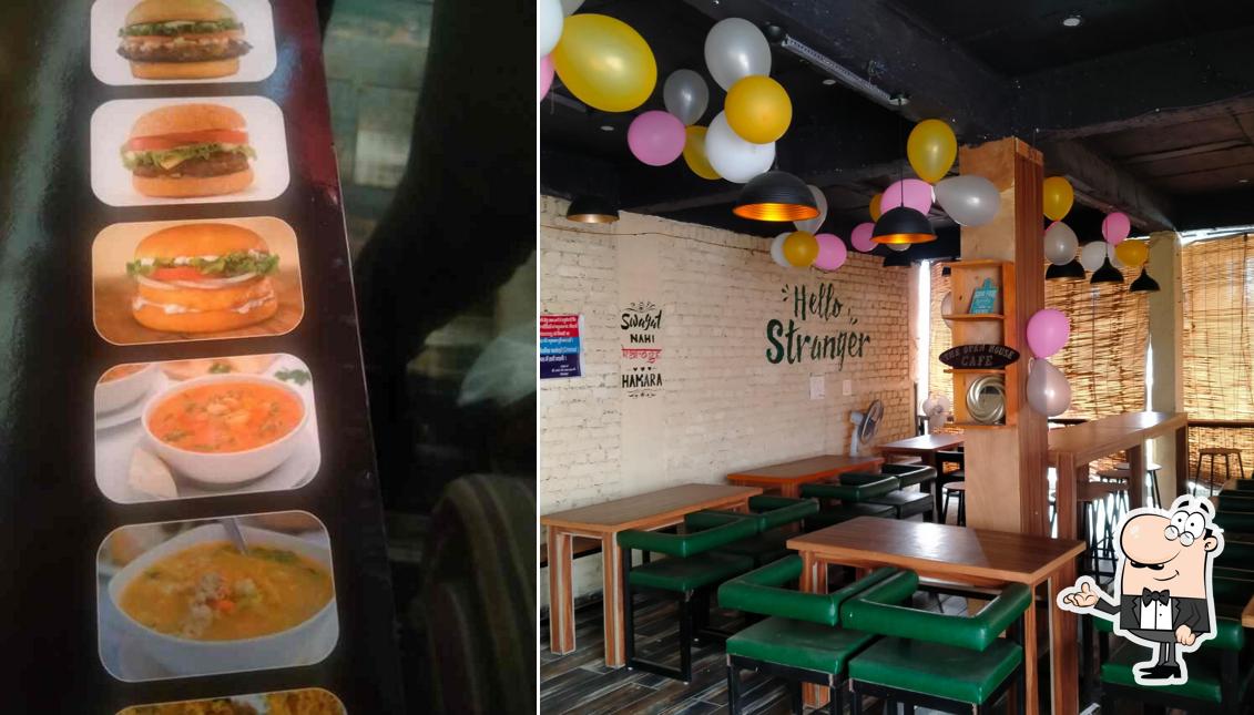 The interior of The Open House Cafe & Restro