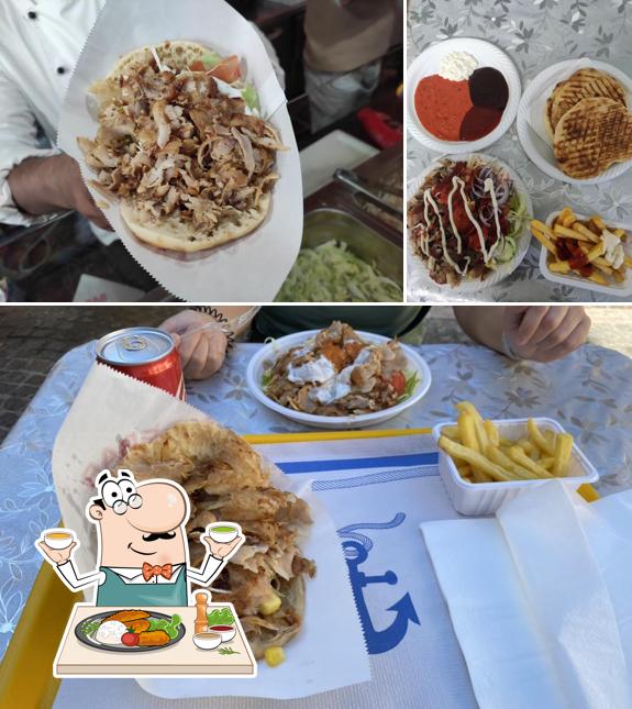 Panino con maiale stirato al Turkey Doner Kebab Catanzaro