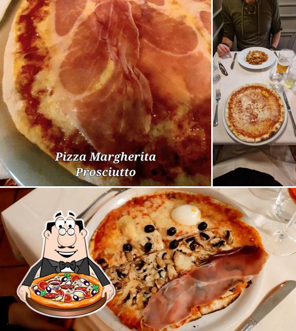 Scegli una pizza a Ristorante Alfiero