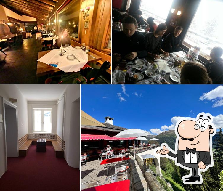 Dai un'occhiata agli interni di Schatzalp Panorama Restaurant