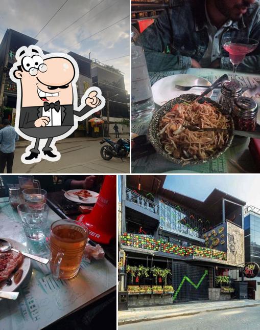 Enjoy the view outside Tipsy Bull - Koramangala