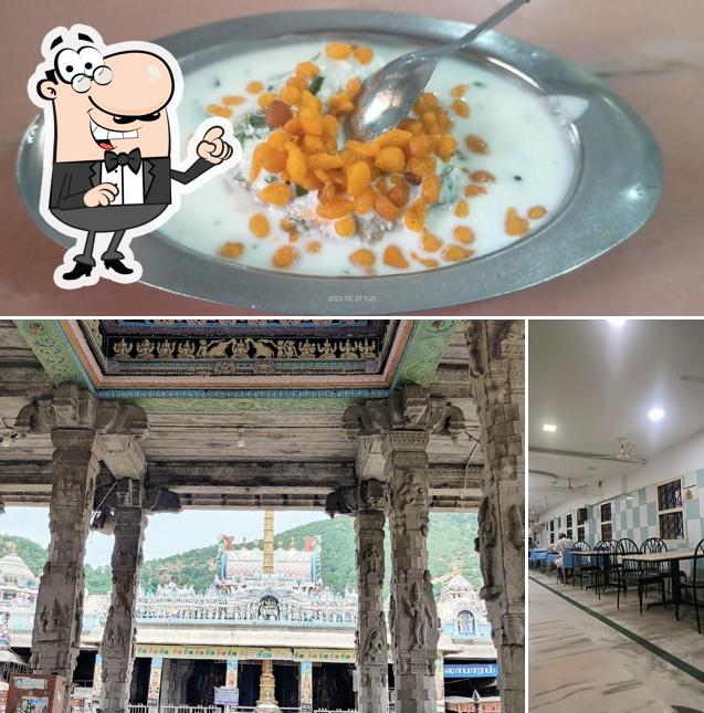 The interior of Udupi hotel