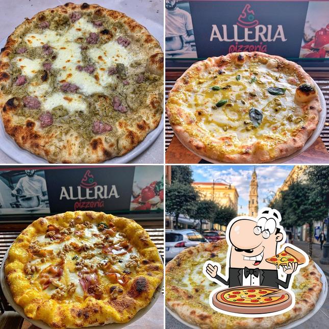 Ordina tra le molte varianti di pizza