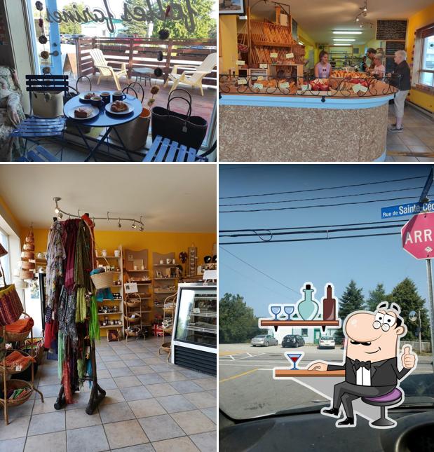 L'intérieur de Boulangerie Folles Farines