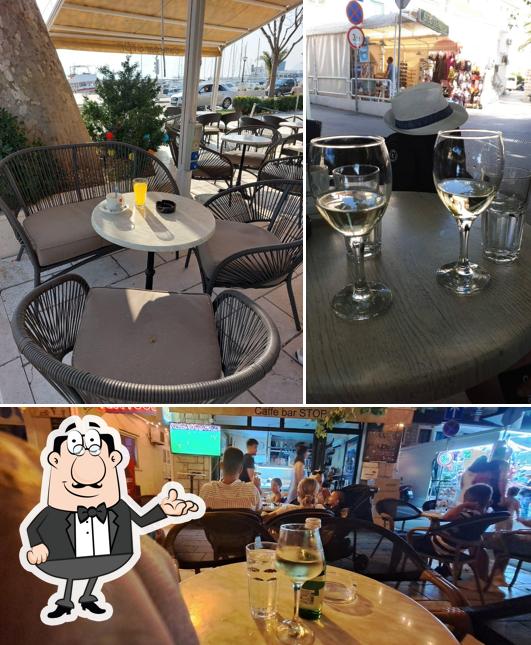 Gli interni di Caffe bar STOP