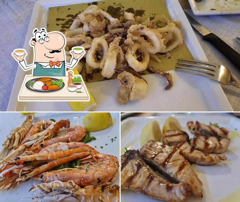 Calamari fritti al Centro Sportivo La Rosa