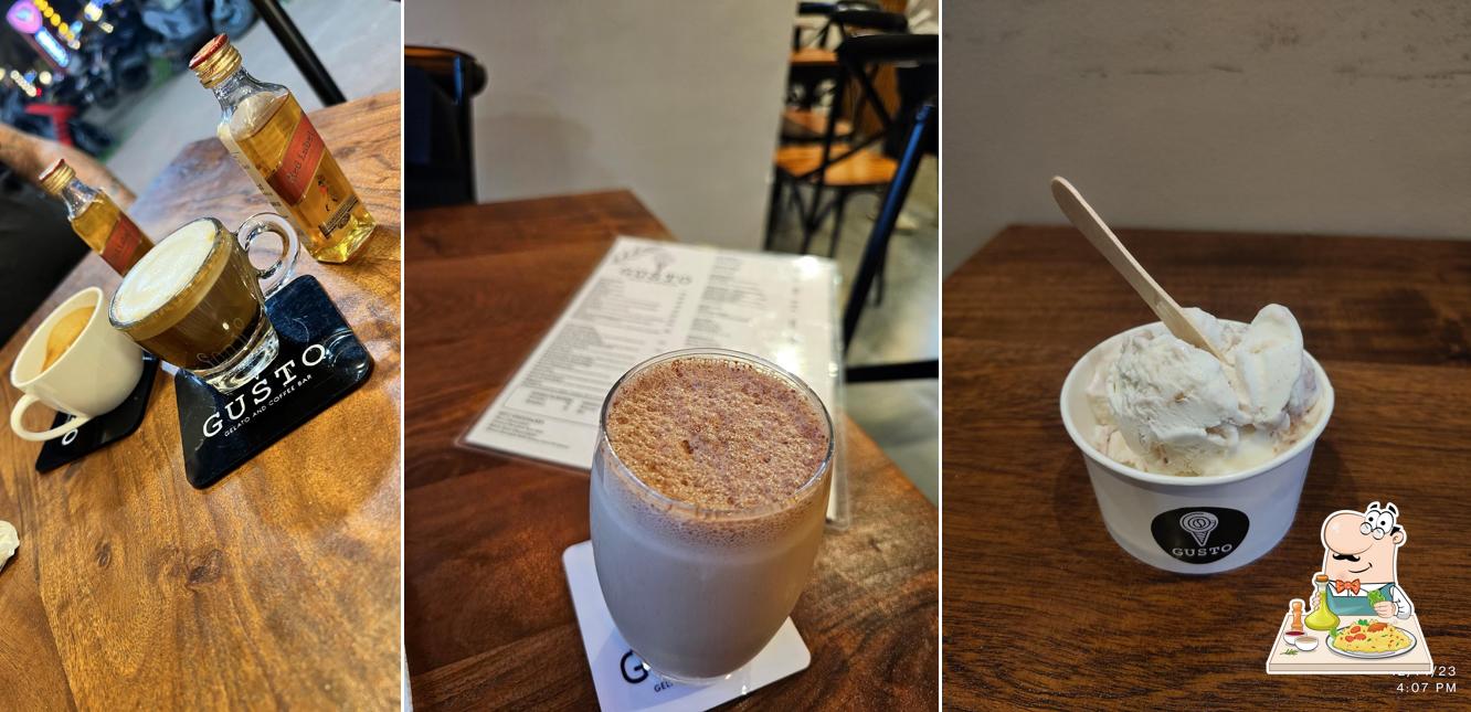 Meals at GUSTO - Gelato and Coffee Bar