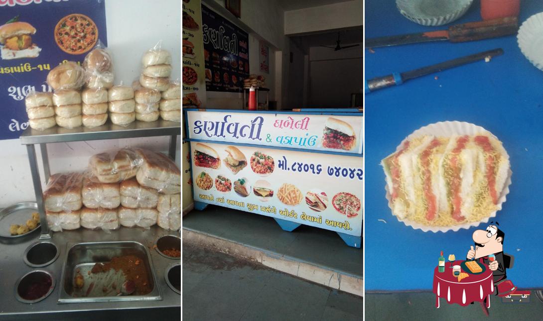 Karnavati Dabeli And Vada Pav offers a variety of sweet dishes