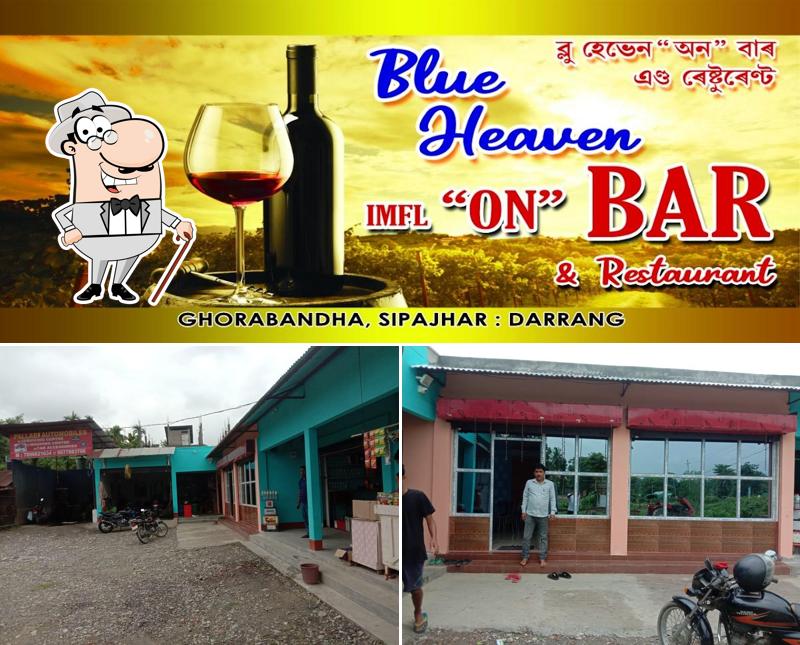 Blue heaven "on" bar & resturant....
