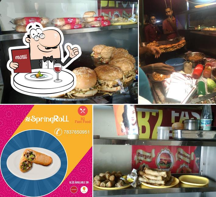 Food at B2 Fast Food