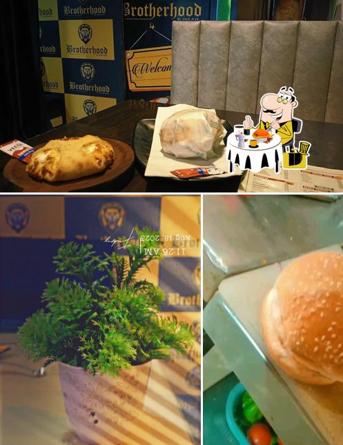 Food at Brotherhood cafe