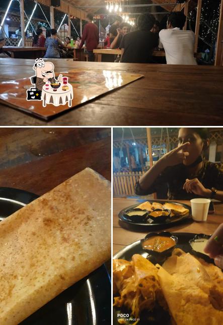 The image of food and interior at Cine Cafe Park, Akkulam