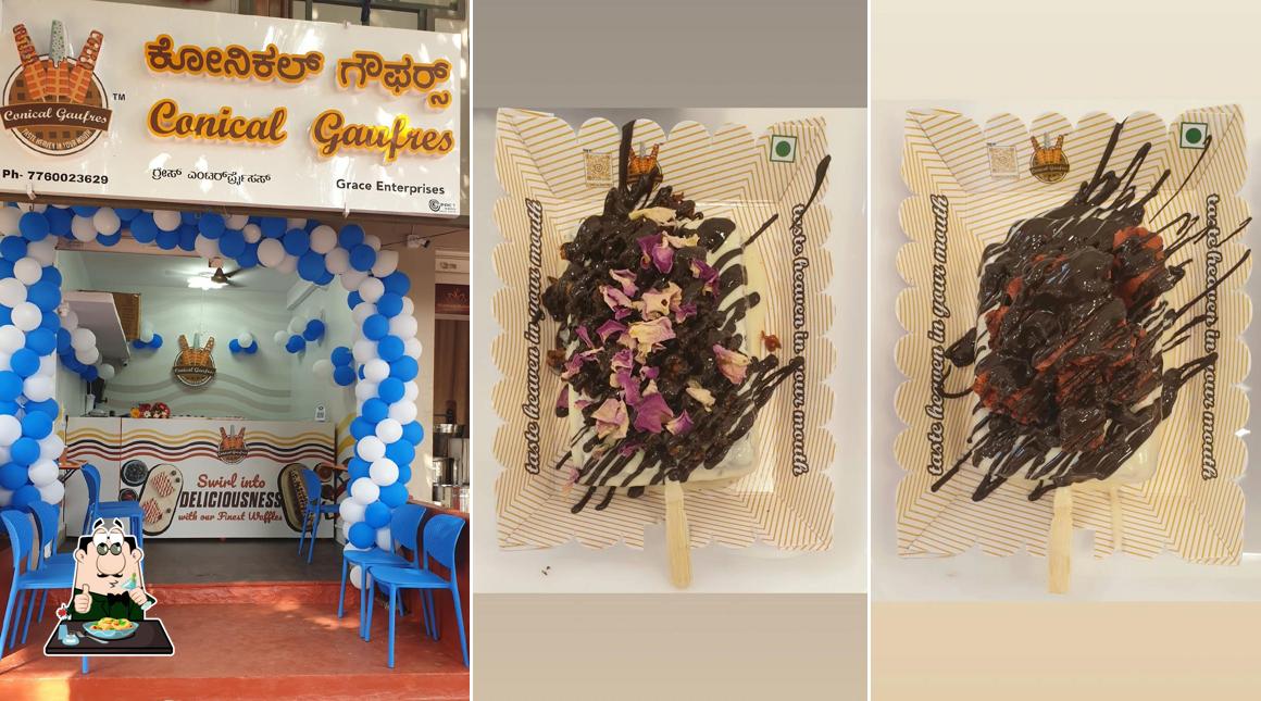 Food at Conical Gaufres Mysore