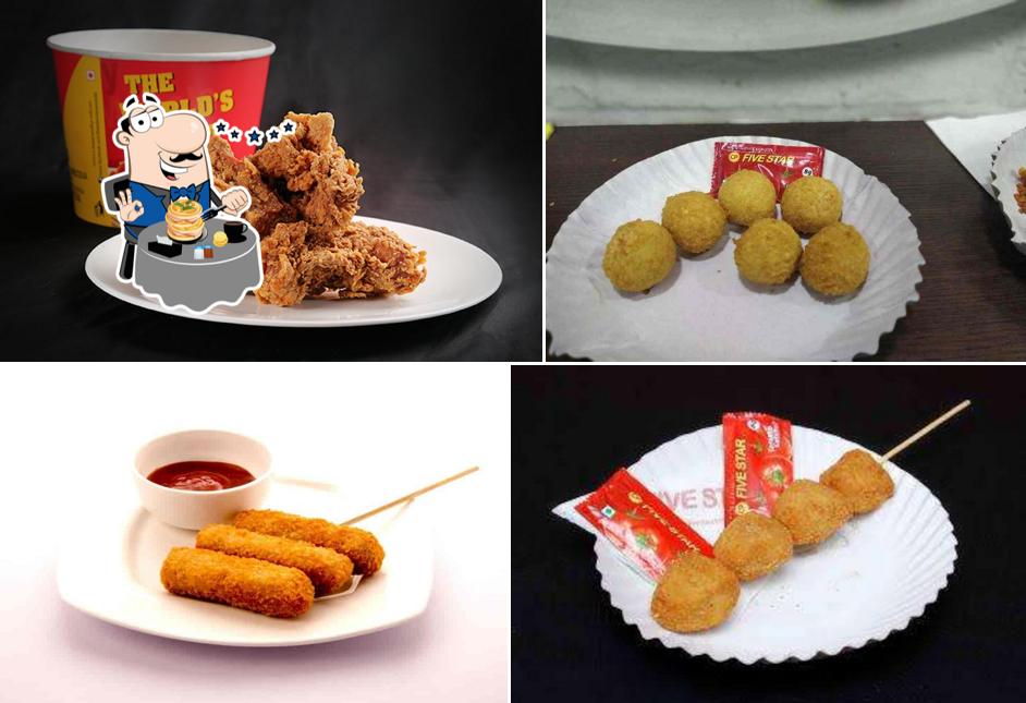 Food at Five Star Chicken