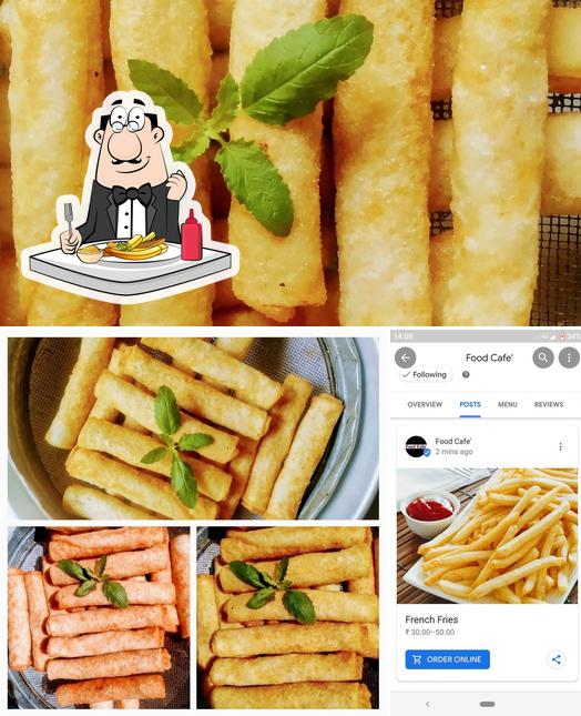 Order fries at Food Cafe'
