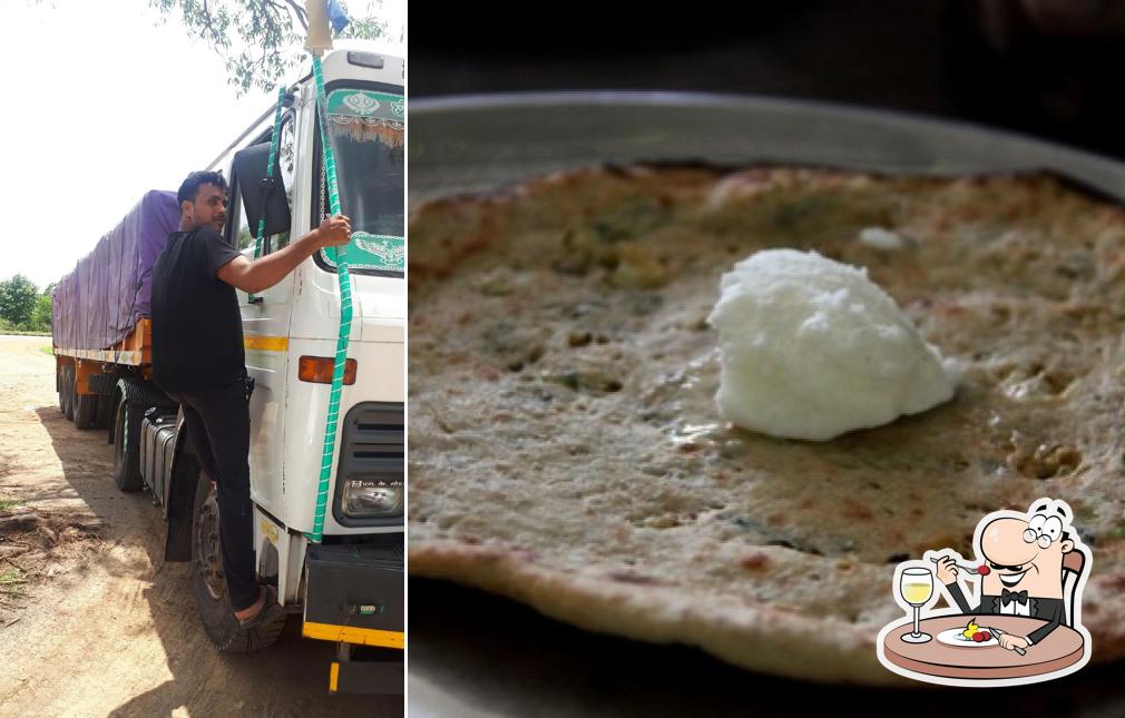 Food at Gill Dhaba