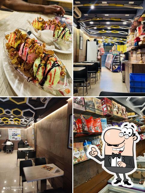 The interior of Just Bake - Bantwal BC Road