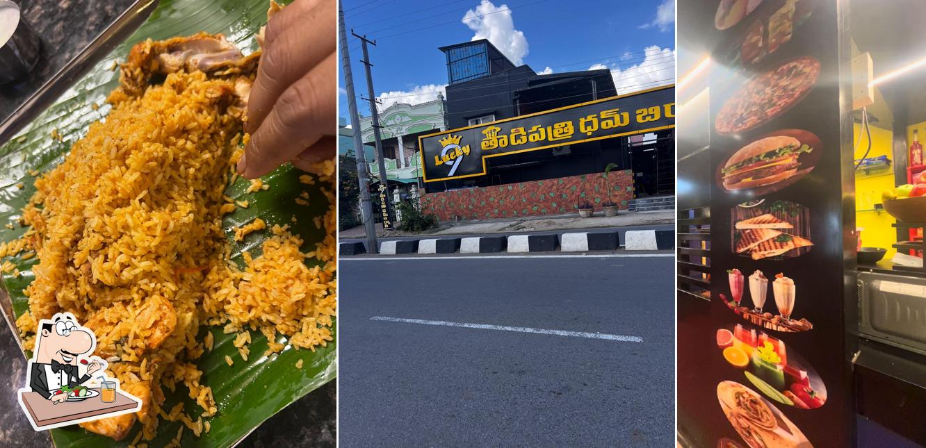 Food at Lucky9 Tadipatri Dhum Biryani