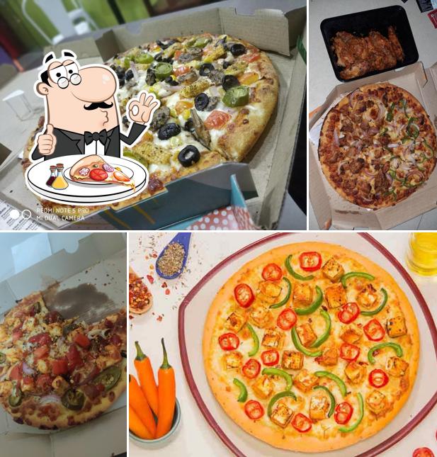 Try out different types of pizza