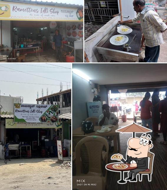 Check out how Ramettens Idli looks outside