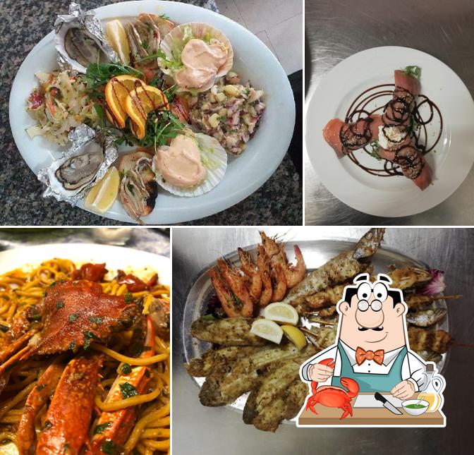Prova la cucina di mare a Ristorante Pizzeria Pesce Azzurro