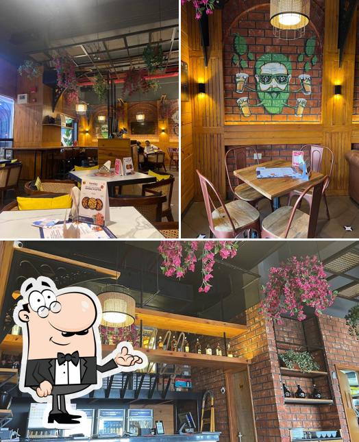 The interior of The Beer Café