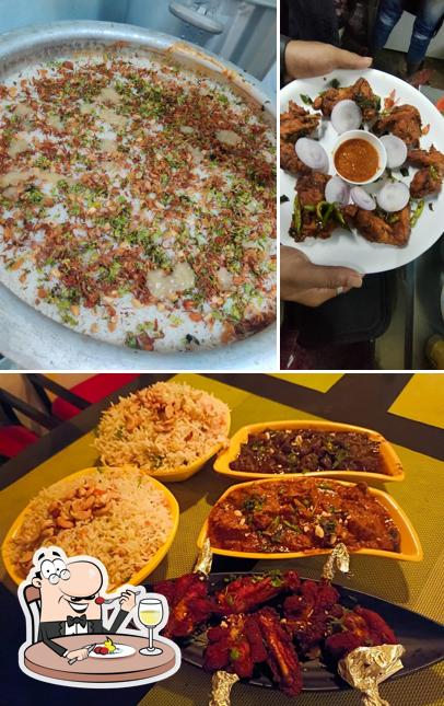 Food at maryadha ramanna restaurant