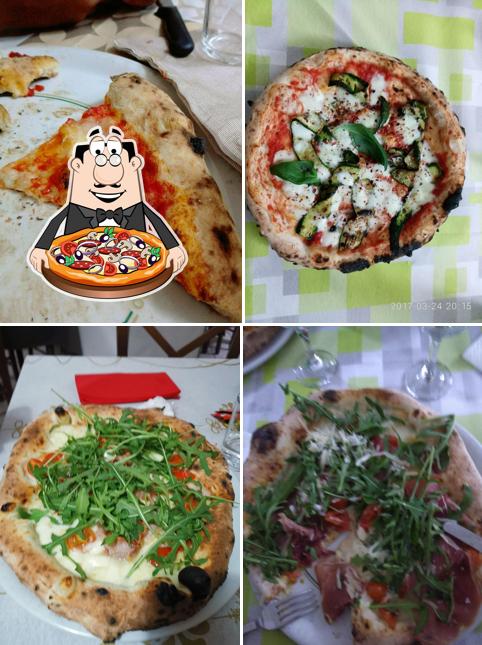 Scegli tra le svariate varianti di pizza