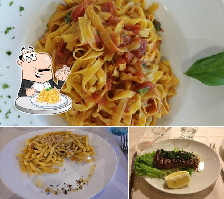 Spaghetti alla carbonara al Ristorante Trattoria Cà Persiane