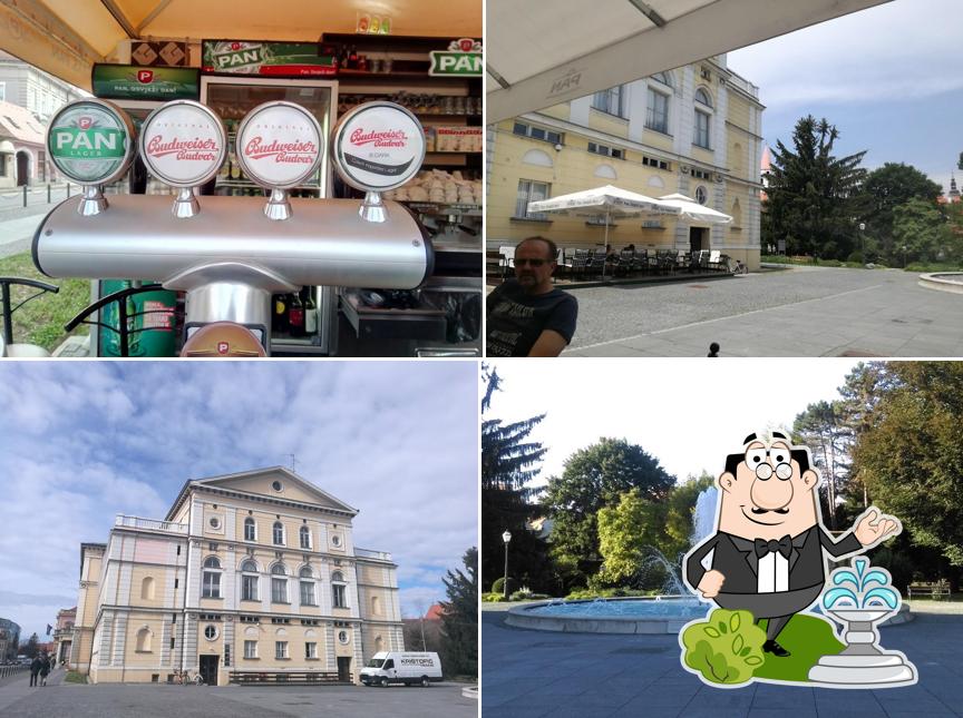 Puoi goderti l'aria fresca dal dehors di Scena & Bar Rogoz