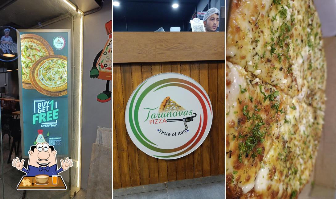 Food at Taranovas Pizza