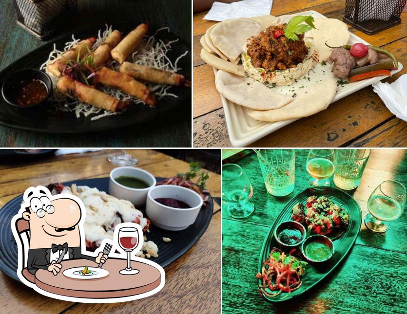 Food at Nuts and Brew