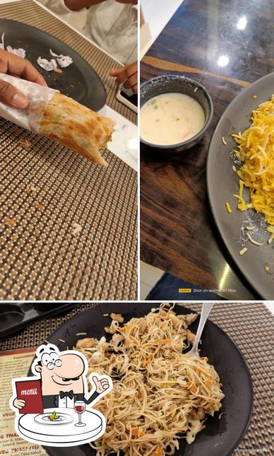 Food at Biryani Mahal