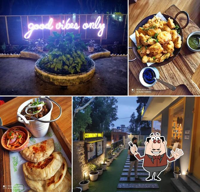 Food at Cafe Commune
