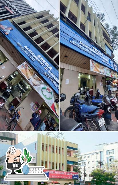 The exterior of SEENA Hotel Restaurant And Bakery