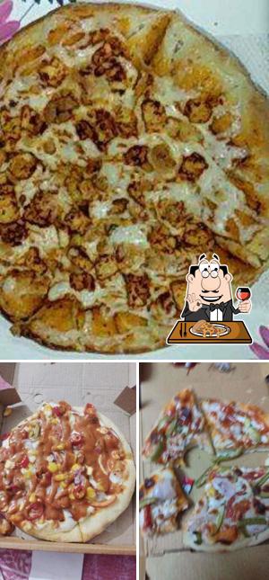 Try out different types of pizza