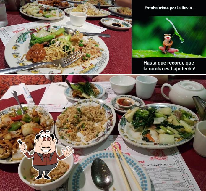 Nourriture à Golden Lion Restaurant