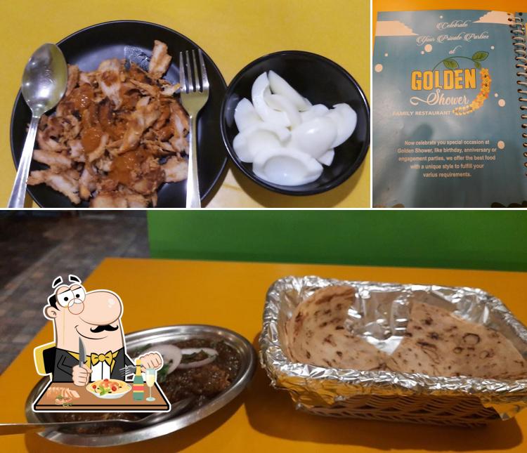 Meals at Golden..Shower Family Restaurant Ponda