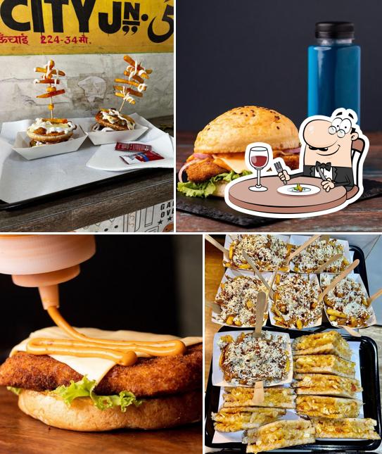 Food at Hungerhead - Best Burgers in Meerut !!