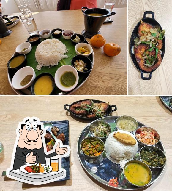 Food at Nahor Restaurant