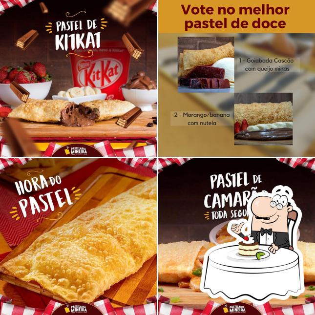 Pastelaria Mineira oferece uma seleção de pratos doces