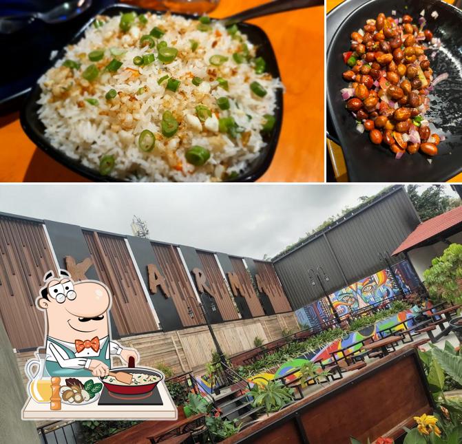 Fried rice at Karma Restaurant and Lounge
