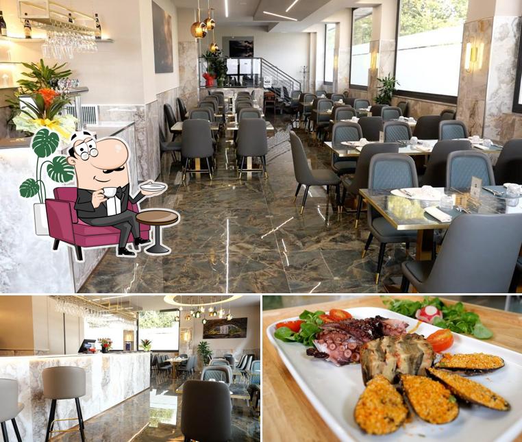 Gli interni di Replay Restaurant