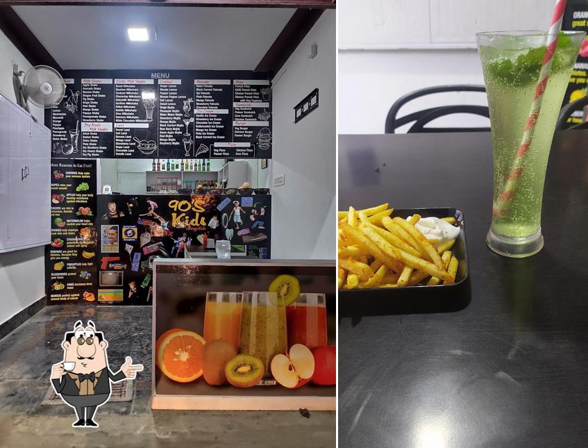 Enjoy a drink at Maaran Bikes
