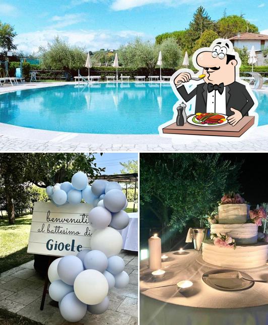 Tra le varie cose da Restaurant @ Agriturismo L'Infinito si possono trovare la cibo e esterno