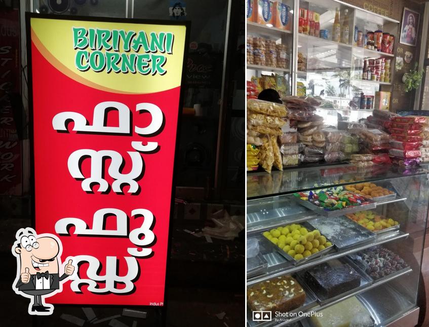 Here's a picture of Biriyani Corner