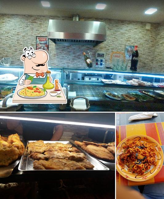 Cibo al Focacceria Basile