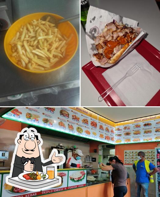 Platti al Hamza Pizza Kebab